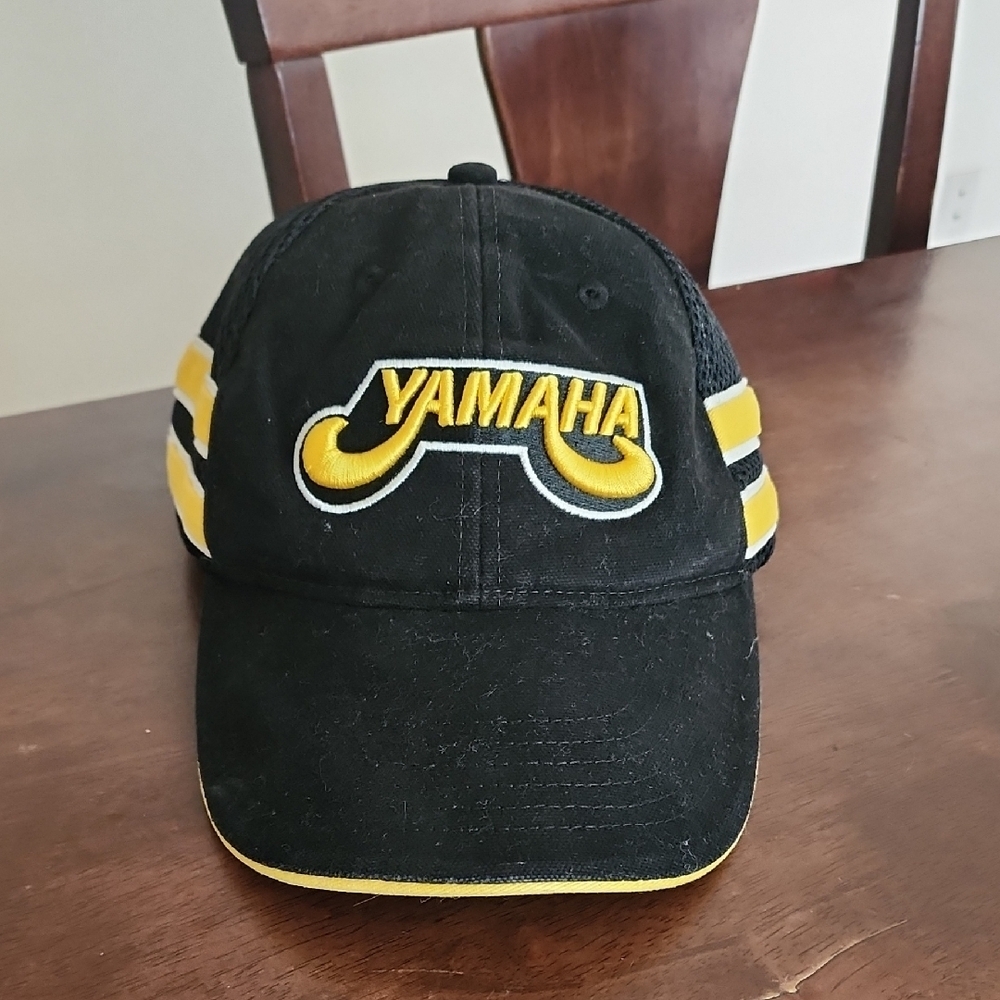 Vintage Yamaha Racing Black Cap